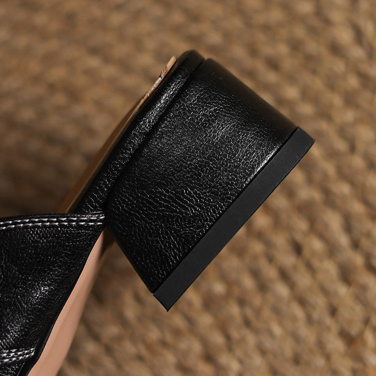 Ivora | Leather Mules
