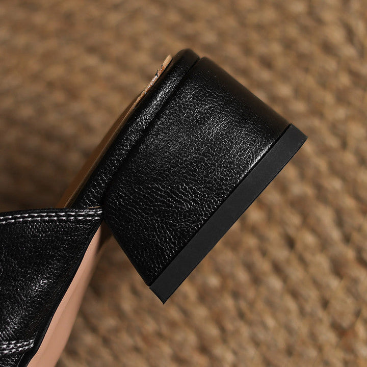 Ivora | Leather Mules