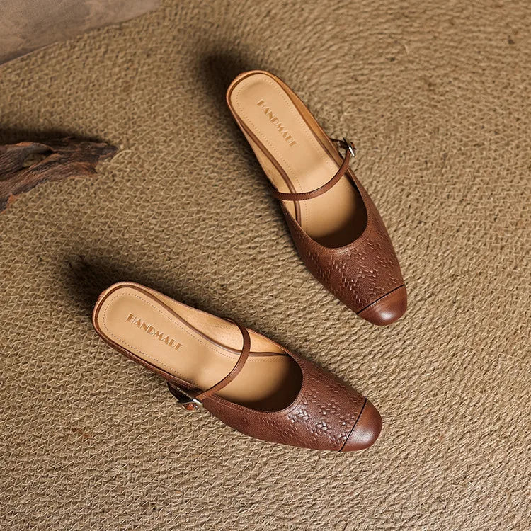 Berla | Leather Mules