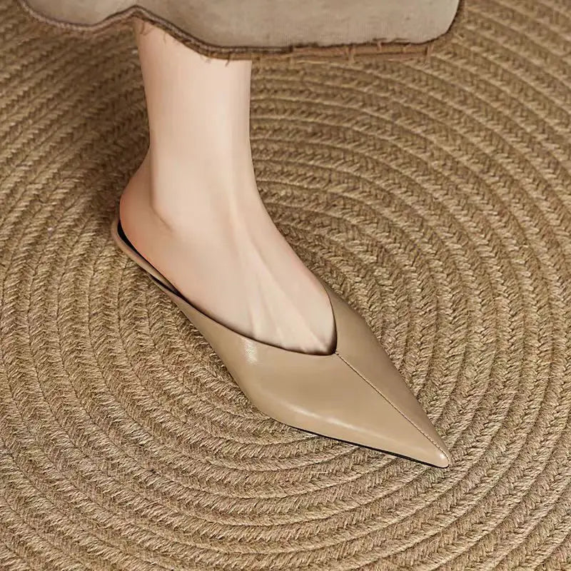 Eneva | Leather Mules