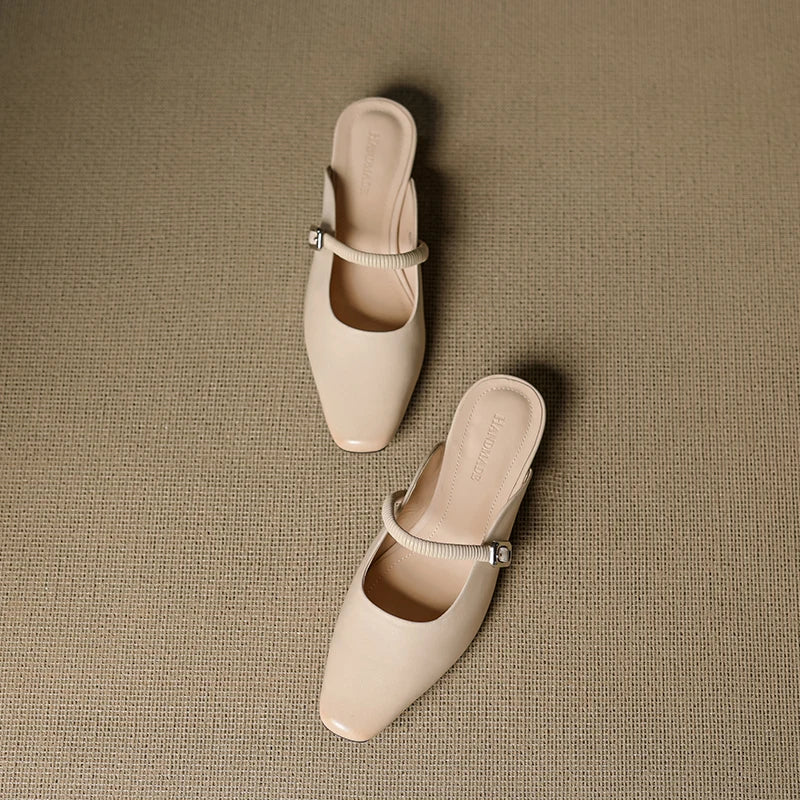 Kera | Leather Mules