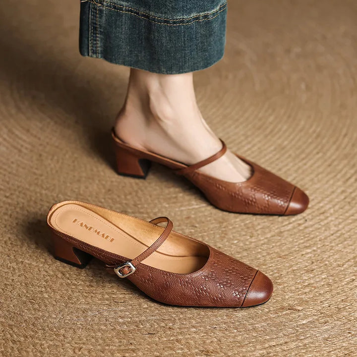 Berla | Leather Mules