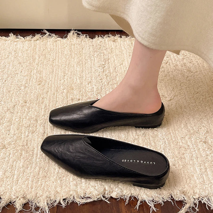 Lyra | Leather Mules