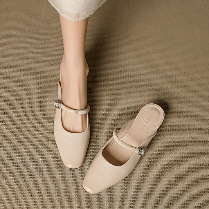 Kera | Leather Mules