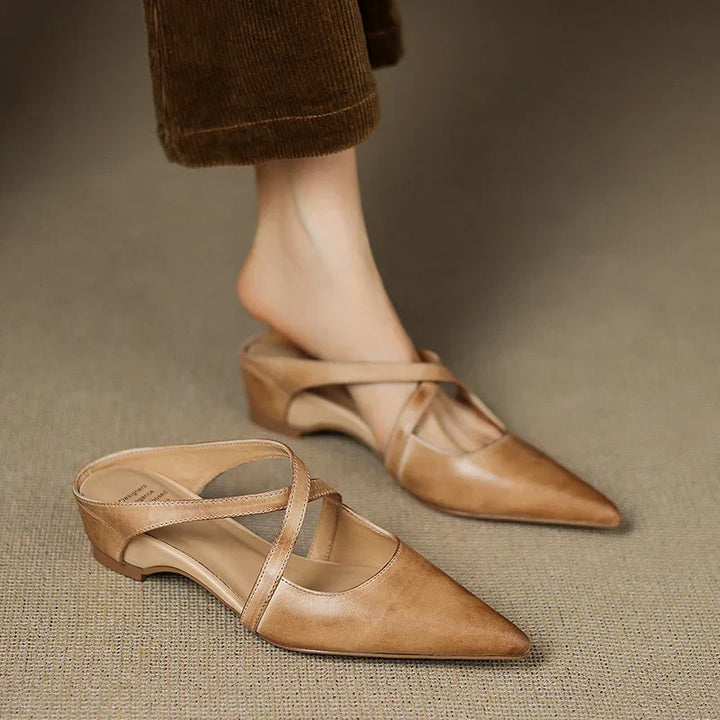 Aluna | Leather Mules