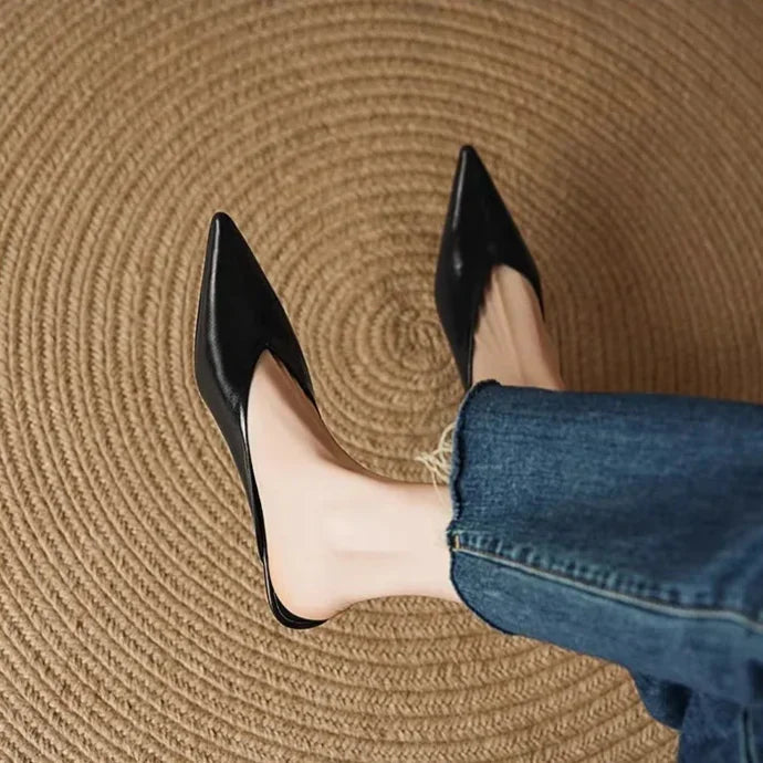 Eneva | Leather Mules