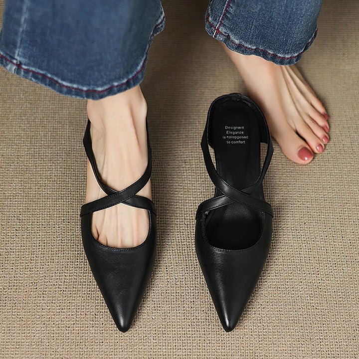 Aluna | Leather Mules
