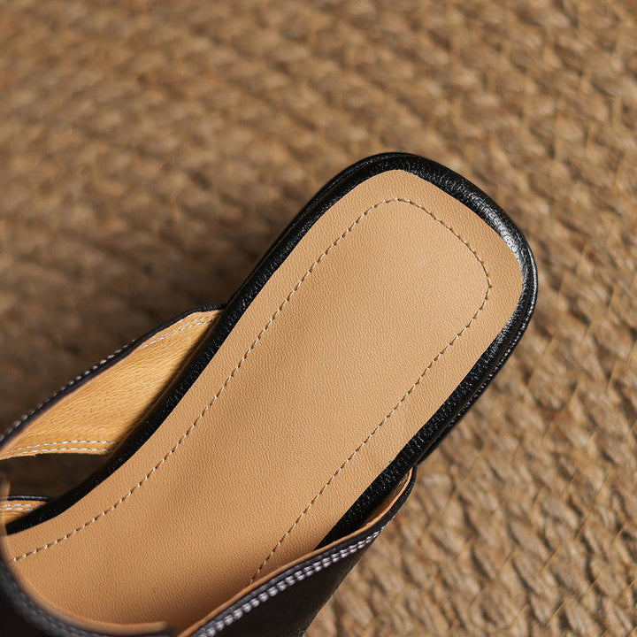 Ivora | Leather Mules