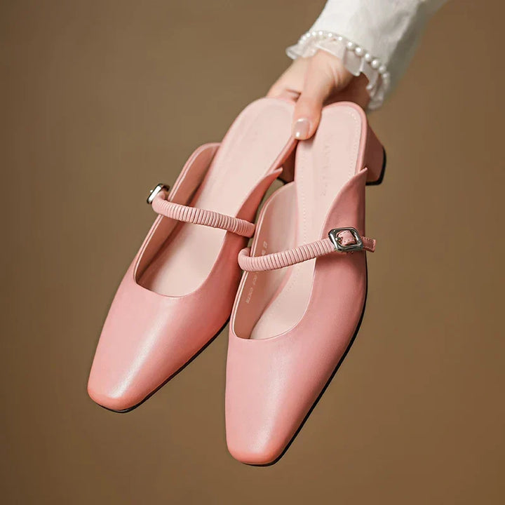 Kera | Leather Mules