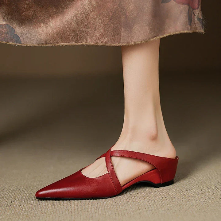 Aluna | Leather Mules