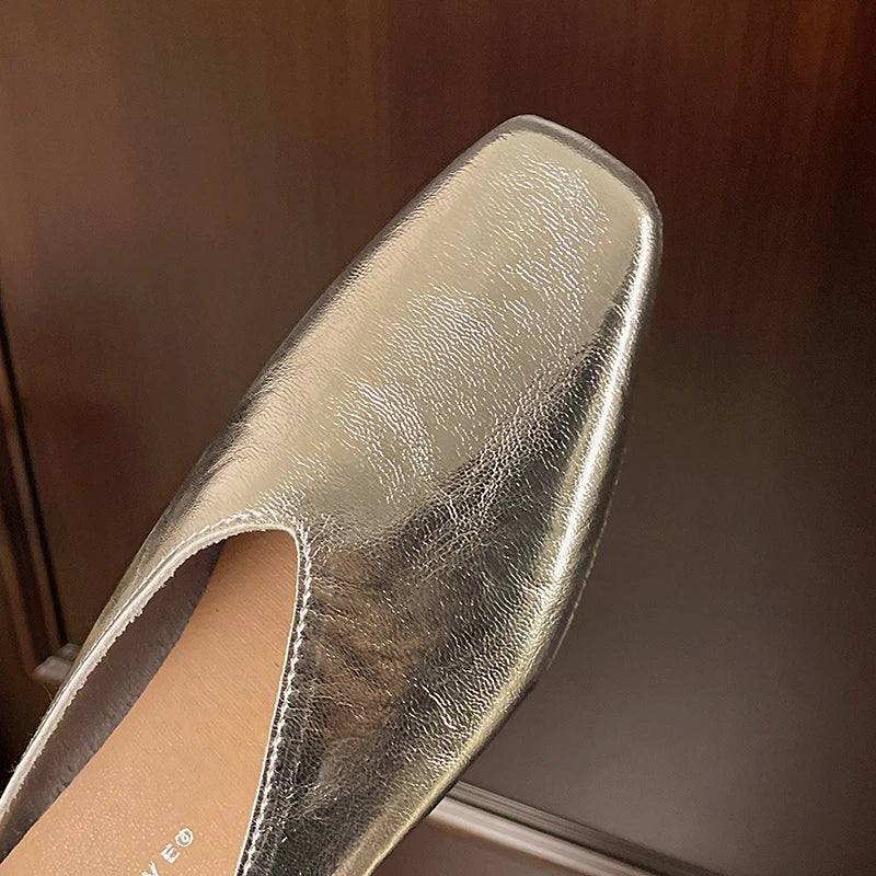 Lyra | Leather Mules