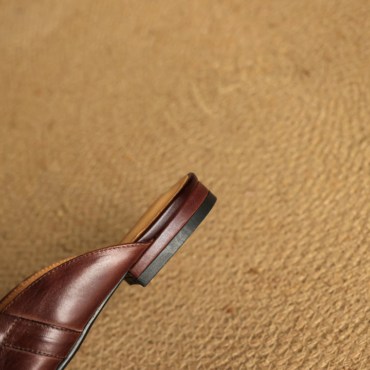 Carla | Leather Mules