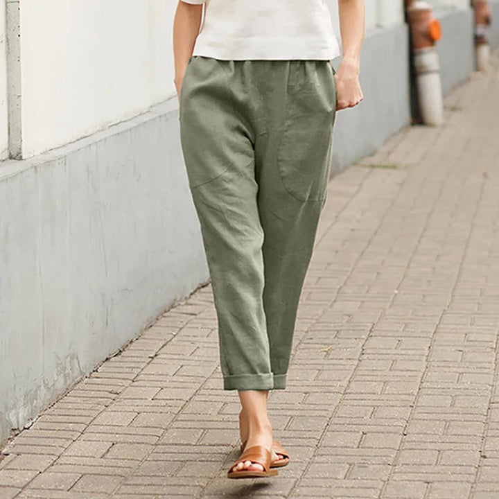 Kriza - Wide Leg Pants with Pockets