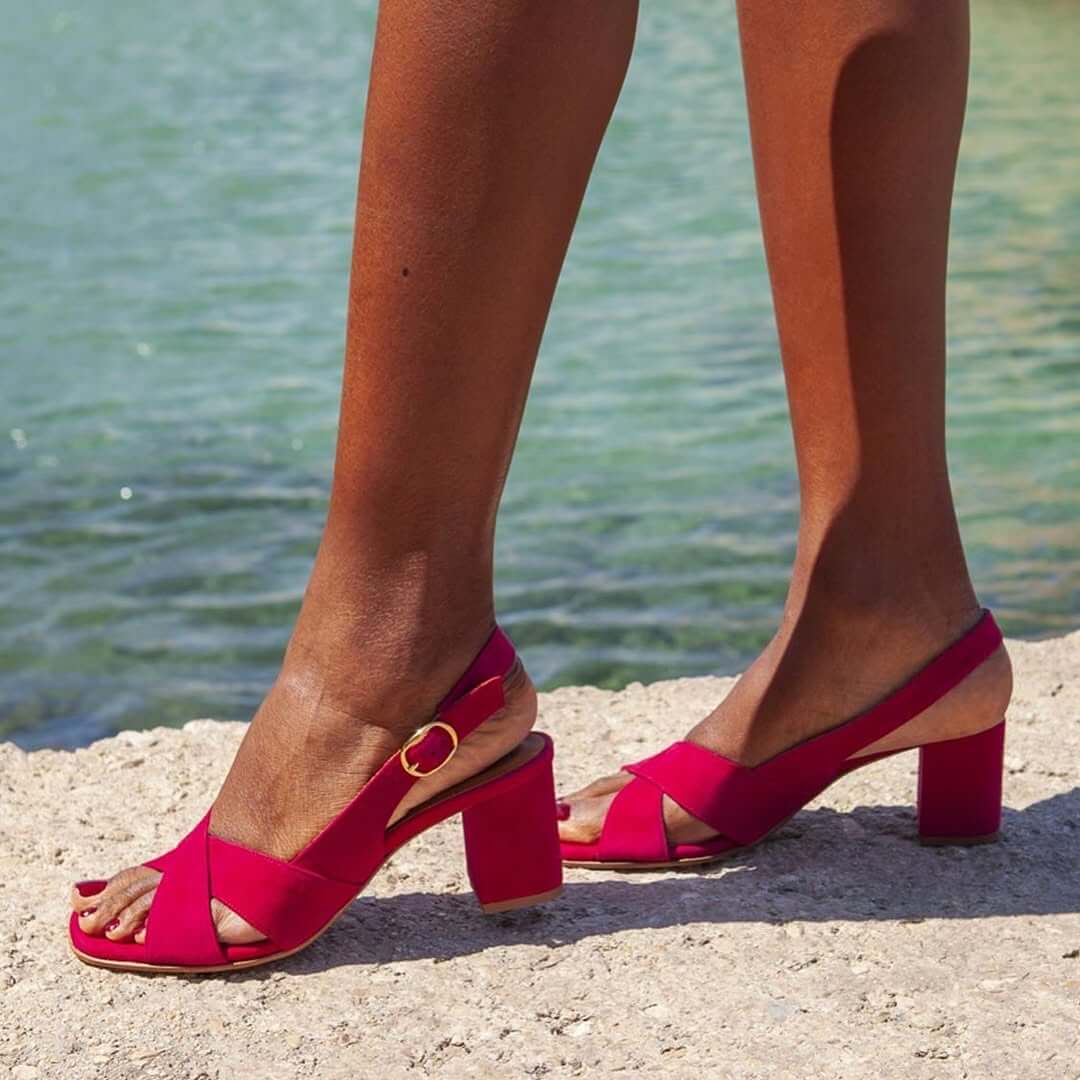 Celeste | Blue Summer Sandals, Solar Elegance
