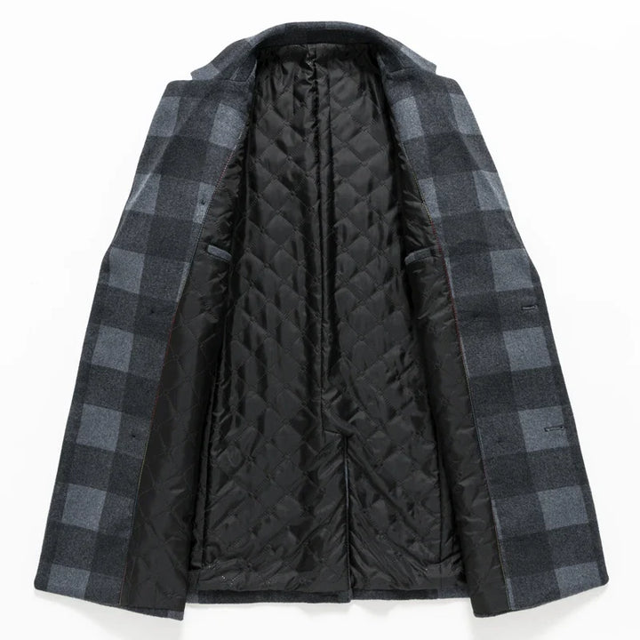 John Wellington Wool Trench Coat