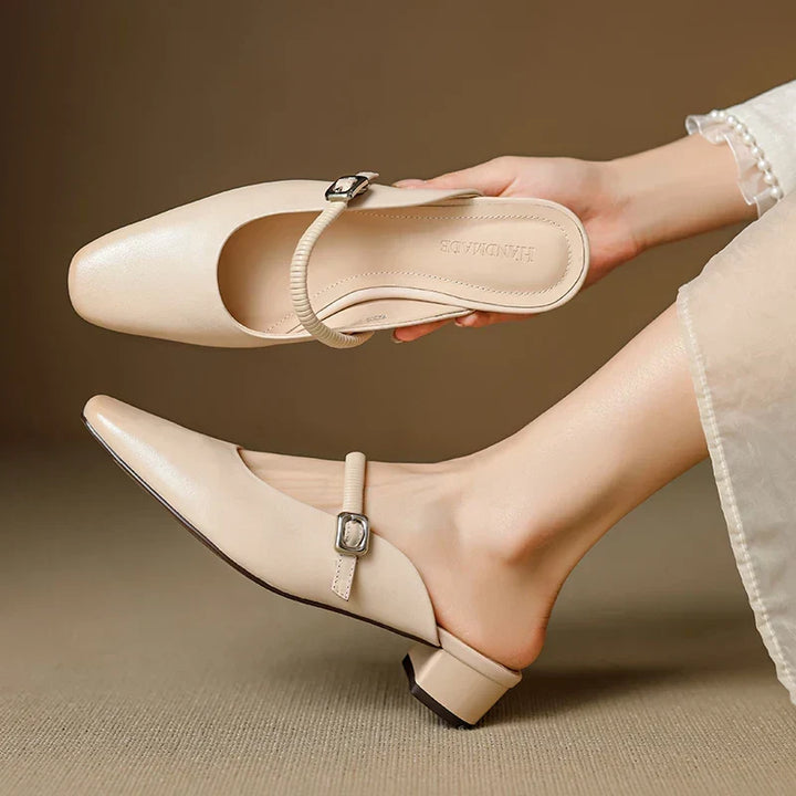 Kera | Leather Mules