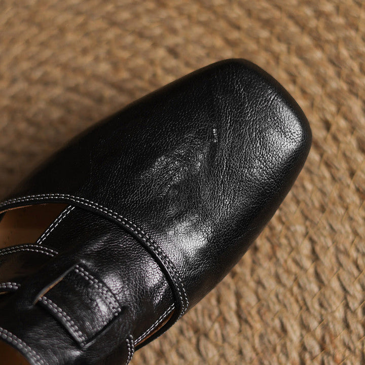 Ivora | Leather Mules
