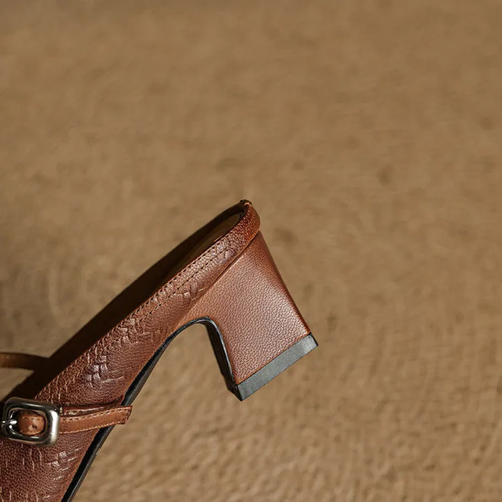 Berla | Leather Mules