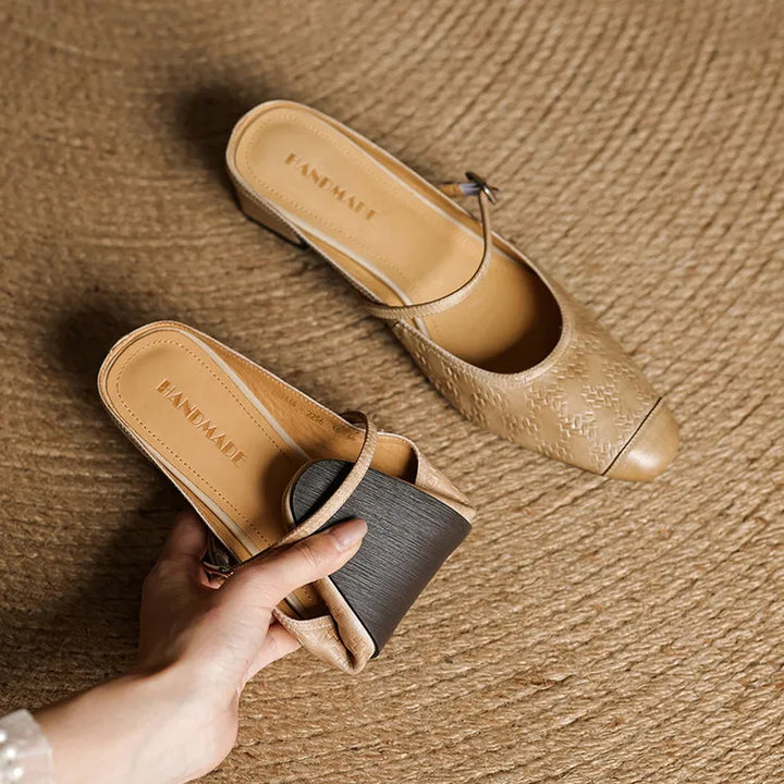 Berla | Leather Mules