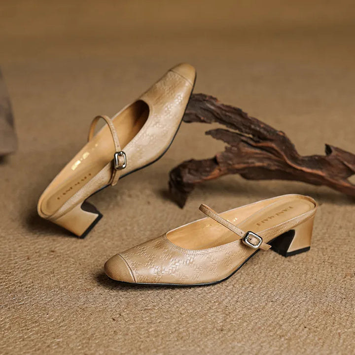Berla | Leather Mules