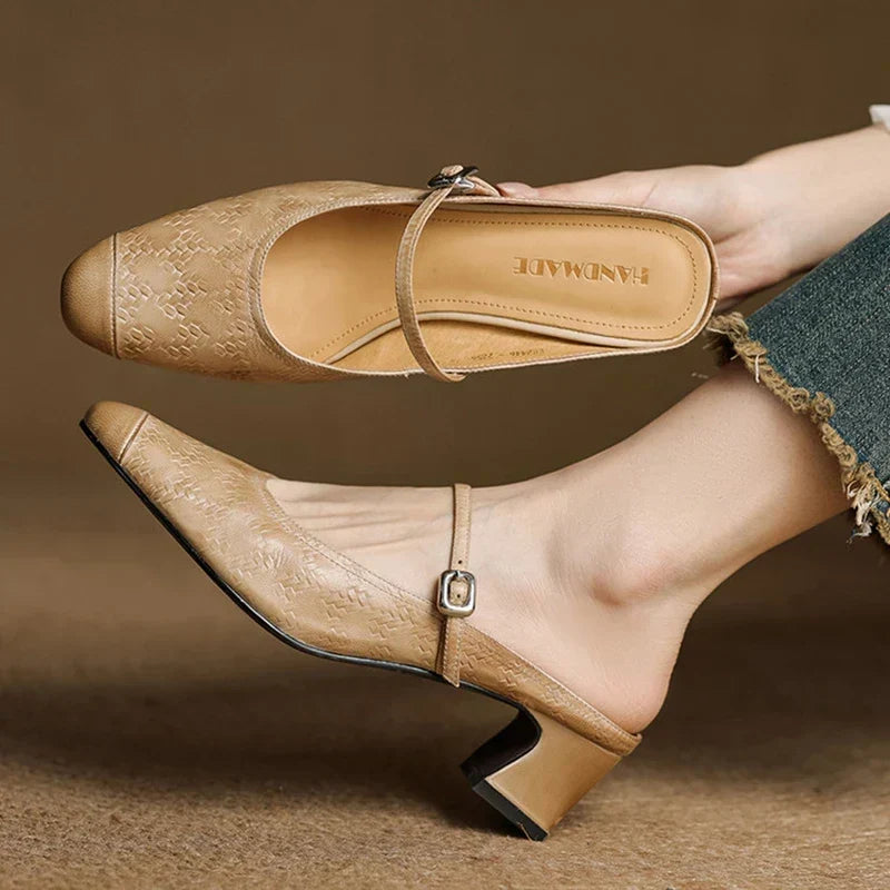 Berla | Leather Mules