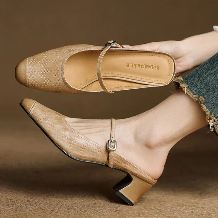 Berla | Leather Mules