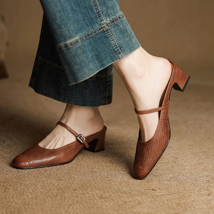 Berla | Leather Mules
