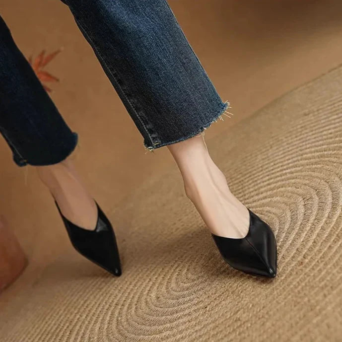 Eneva | Leather Mules
