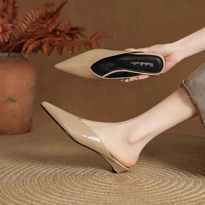 Eneva | Leather Mules