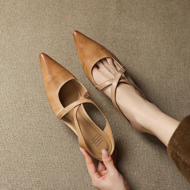 Aluna | Leather Mules