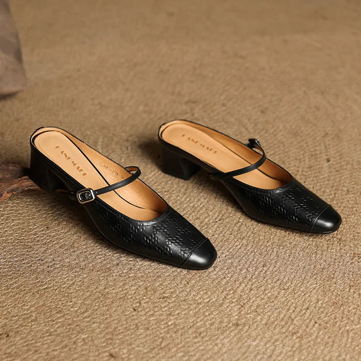 Berla | Leather Mules