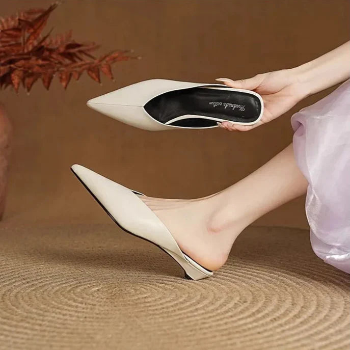 Eneva | Leather Mules