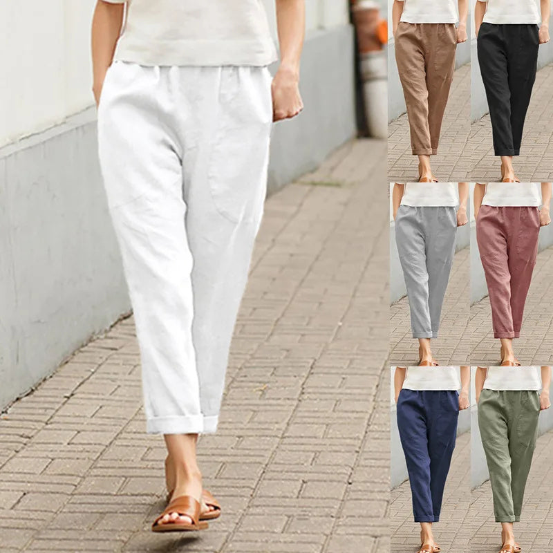 Kriza - Wide Leg Pants with Pockets