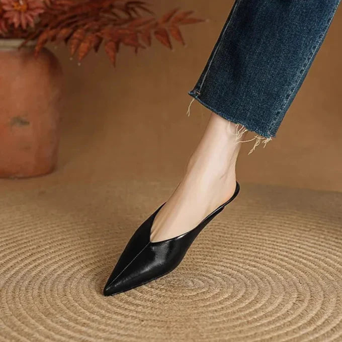 Eneva | Leather Mules