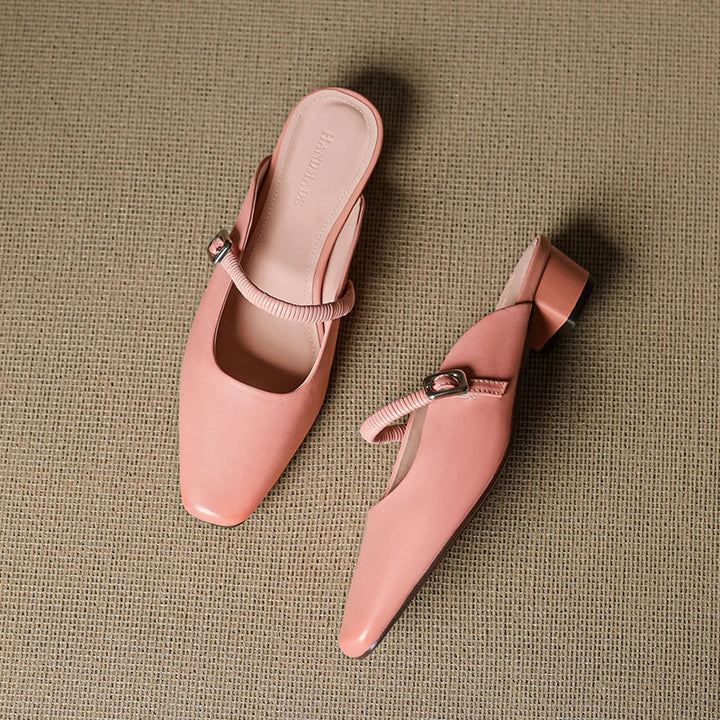 Kera | Leather Mules