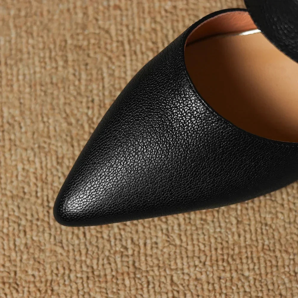 Garnet | Leather Mules