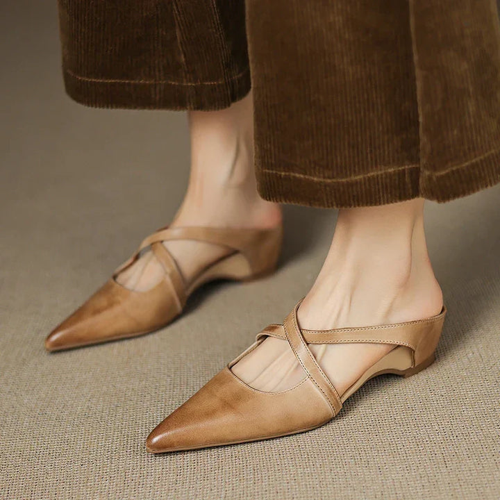 Aluna | Leather Mules