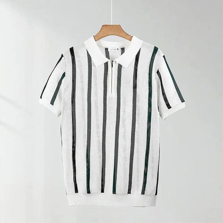Nolan Open Knit Polo