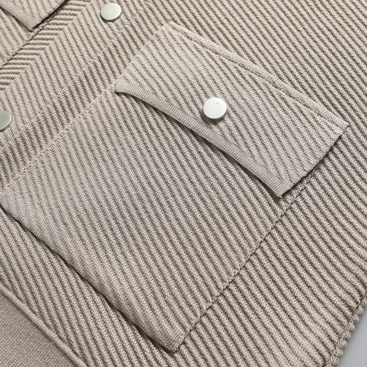 Giorgio Bello Ribbed Cardigan