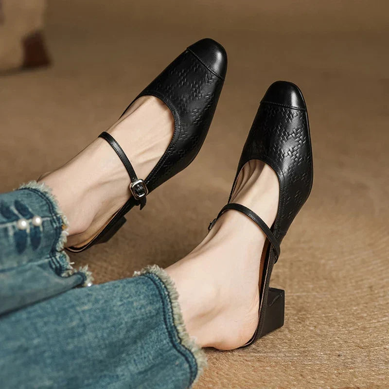 Berla | Leather Mules