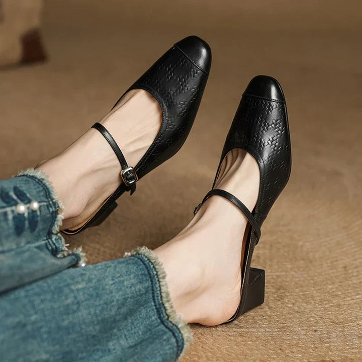 Berla | Leather Mules