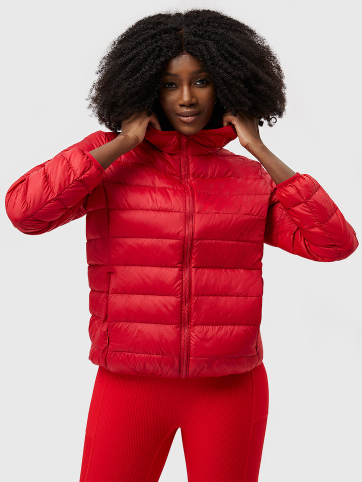 Lightweight Puffer Jacket with Down Filling