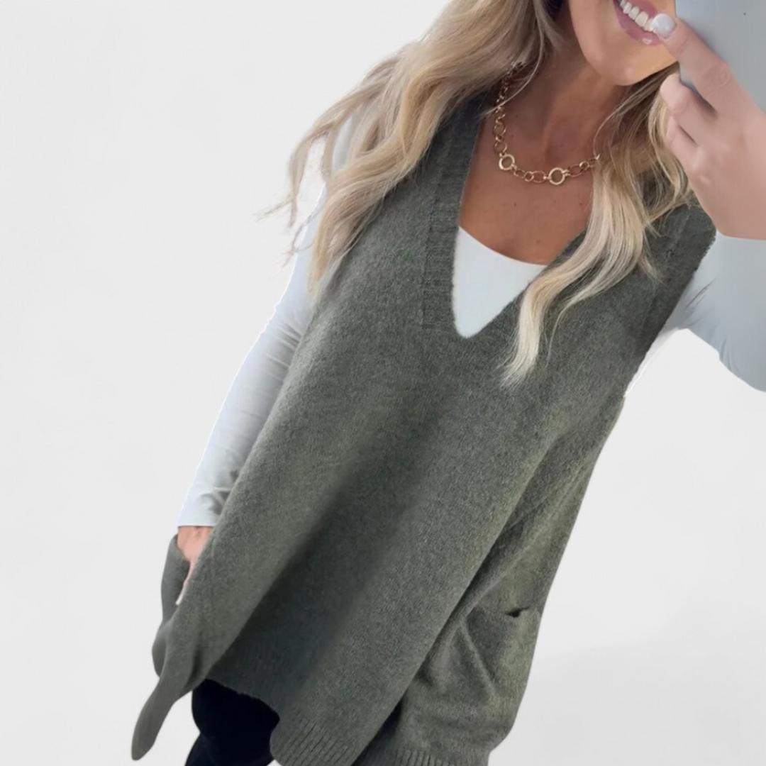 Sara - Knit Vest