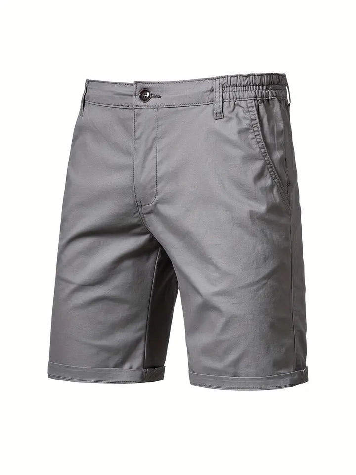 Cotton Shorts with Pockets