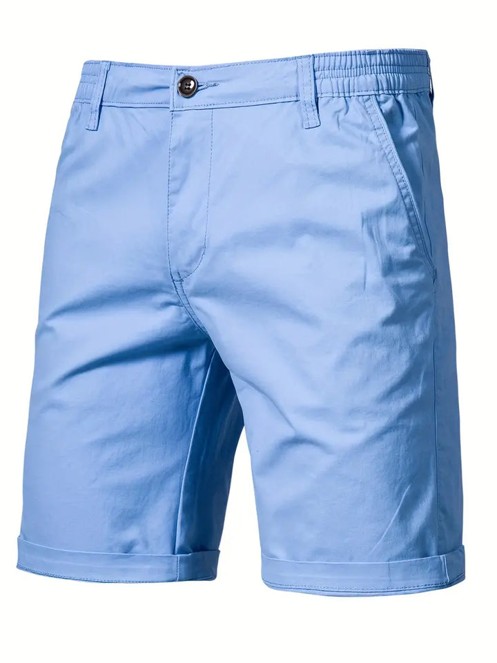 Cotton Shorts with Pockets
