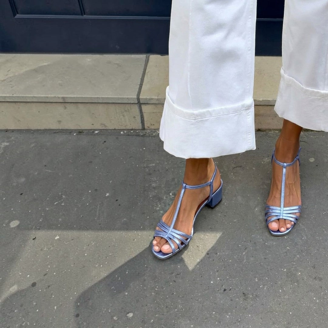 Allegra | Golden Sandals: Daily Elegance for Every Day
