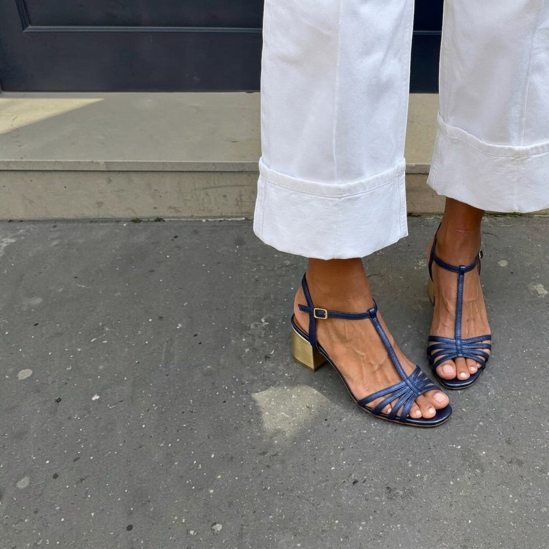 Allegra | Golden Sandals: Daily Elegance for Every Day