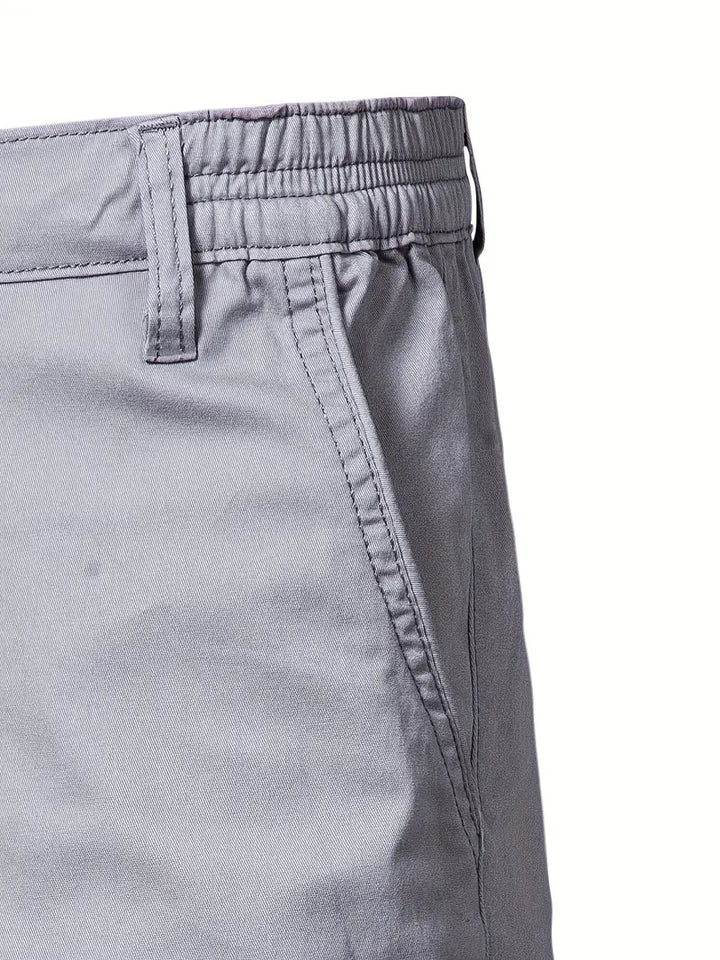 Cotton Shorts with Pockets