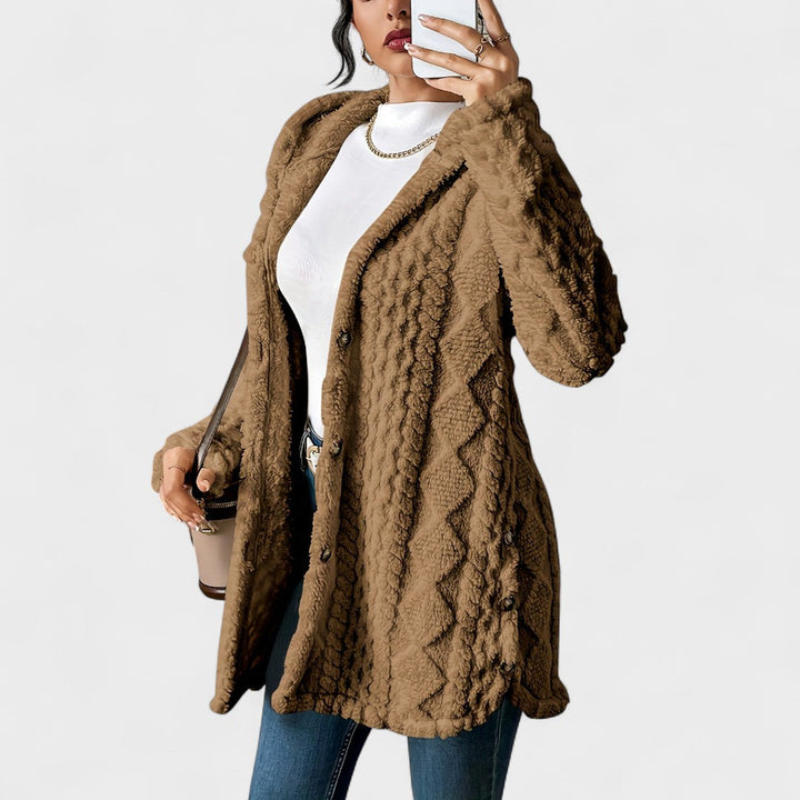 Cristina - Soft Hoodie Coat
