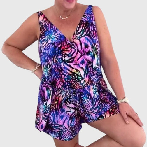Elongated Silhouette Tankini Gabrielle
